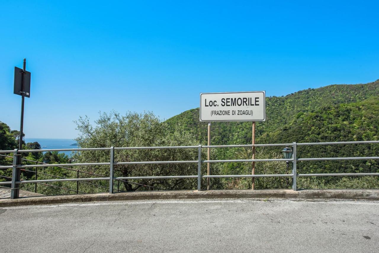 Tavernetta In Campagna Zoagli Buitenkant foto